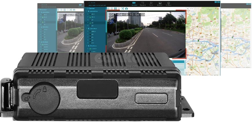 Мобильный видеорегистратор DV428 на 4е канала (IP69K) Мобильный видеорегистратор DV428 на 4е канала (IP69K)