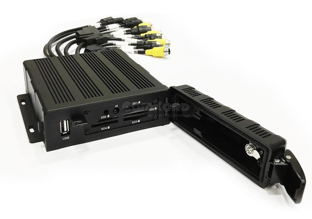 DV428. 4х канальный видеорегистратор HD DVR (IP69K) DV428. 4х канальный видеорегистратор HD DVR (IP69K)